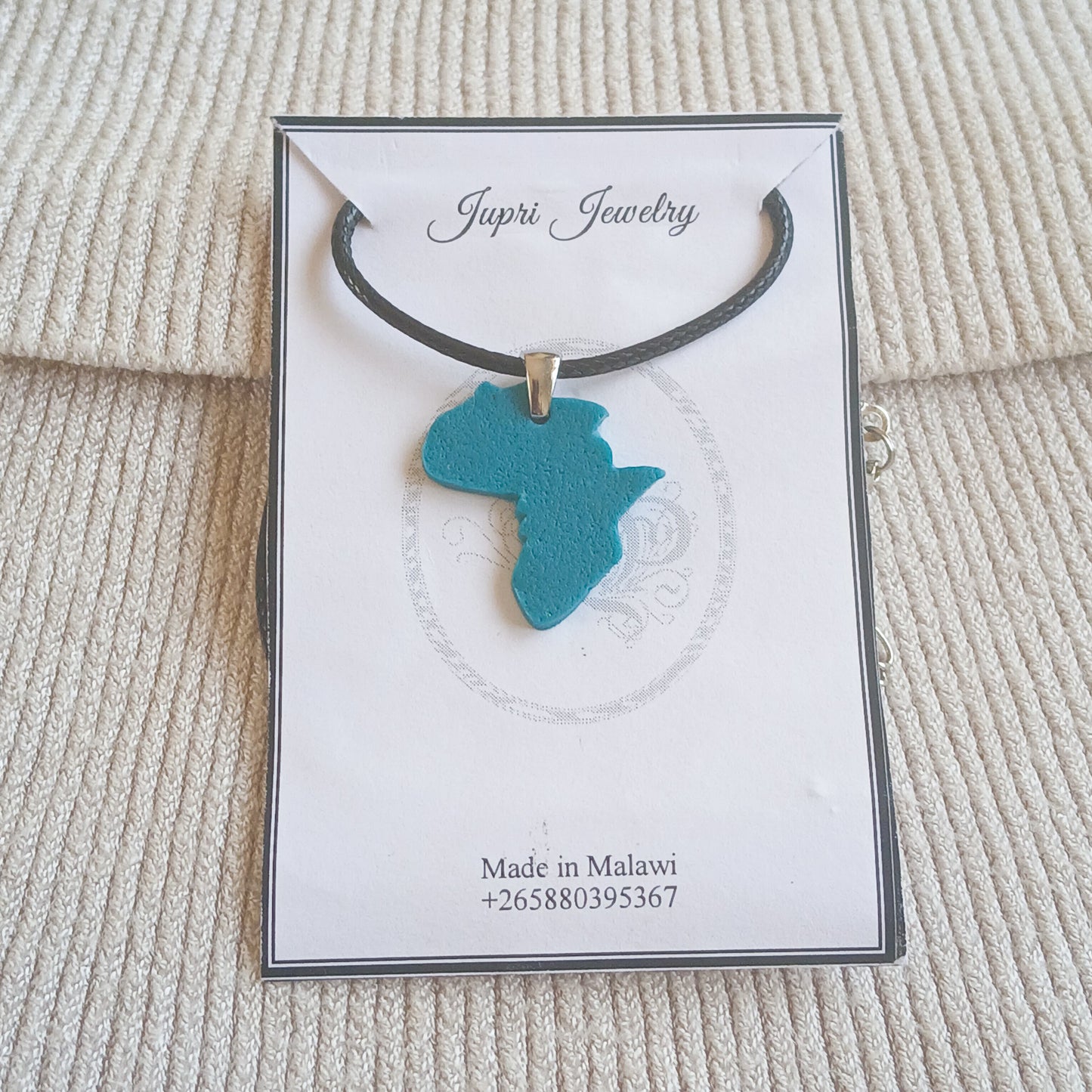 Africa Textured Necklace