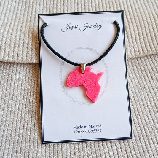 Africa Textured Necklace