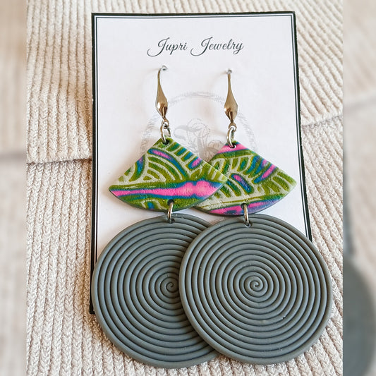 Tropical Fan with Rope Disc